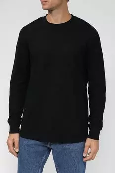 Хлопковый джемпер с 0-вырезом s.Oliver