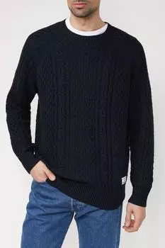 Хлопковый джемпер с узором PEPE JEANS