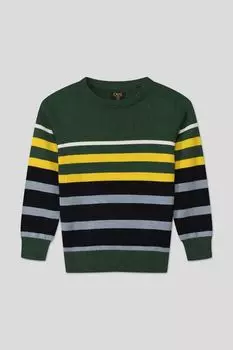 Хлопковый джемпер в полоску OVS