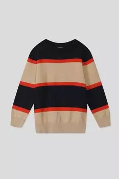 Хлопковый джемпер в полоску OVS
