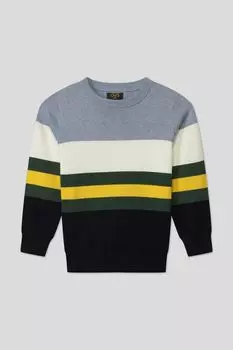 Хлопковый джемпер в полоску OVS