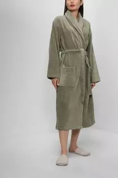 Хлопковый халат Prestige Uni Vandyck