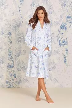 Хлопковый халат с принтом Eileen West