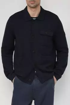 Хлопковый кардиган на пуговицах с карманами LERROS