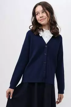 Хлопковый кардиган с V-вырезом GIOCO