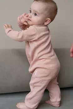 Хлопковый комбинезон на молнии Aspaya