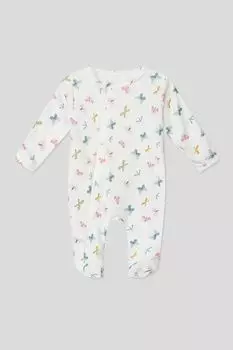 Хлопковый комбинезон с принтом Aspaya