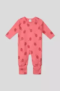 Хлопковый комбинезон с принтом Sanetta