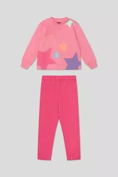 Хлопковый комплект из свитшота и брюк OVS