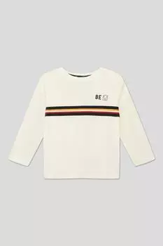 Хлопковый лонгслив Benetton