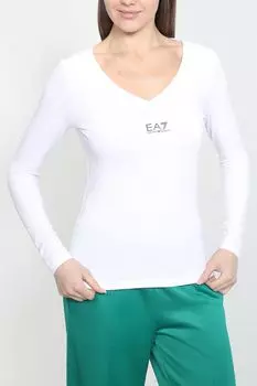 Хлопковый лонгслив Ea7