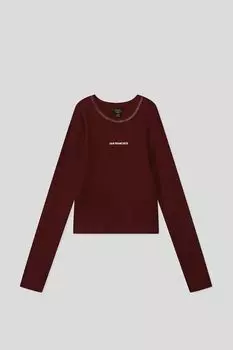 Хлопковый лонгслив OVS