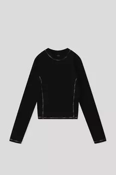 Хлопковый лонгслив OVS