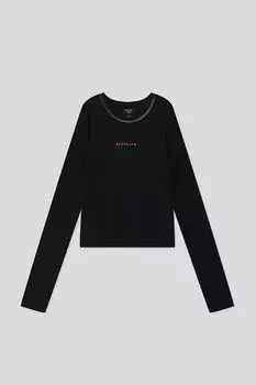 Хлопковый лонгслив OVS