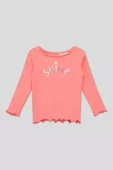 Хлопковый лонгслив с принтом Fagottino