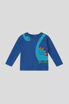 Хлопковый лонгслив с принтом Fagottino