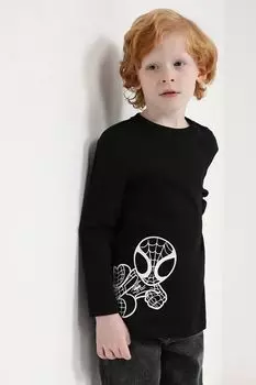 Хлопковый лонгслив с принтом GIOCO