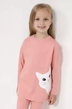 Хлопковый лонгслив с принтом GIOCO