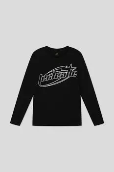 Хлопковый лонгслив с принтом OVS