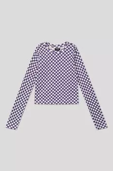 Хлопковый лонгслив с принтом OVS