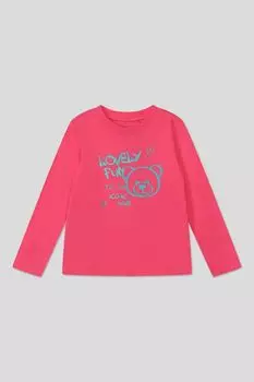 Хлопковый лонгслив с принтом OVS