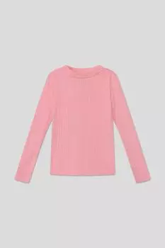 Хлопковый лонгслив текстурный OVS