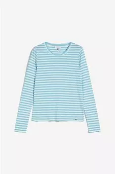 Хлопковый лонгслив в полоску Cinque