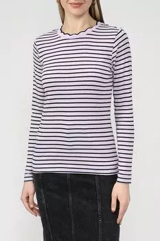 Хлопковый лонгслив в полоску Esprit Casual