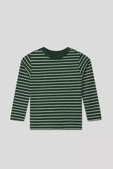 Хлопковый лонгслив в полоску OVS