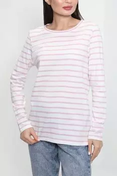 Хлопковый лонгслив в полоску s.Oliver