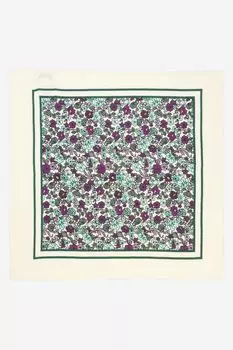 Хлопковый платок с цветочным принтом Marc O'Polo