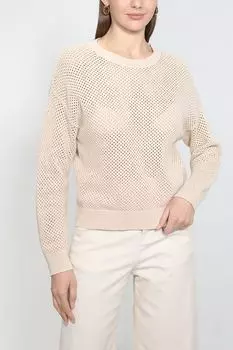 Хлопковый пуловер SABRINA SCALA