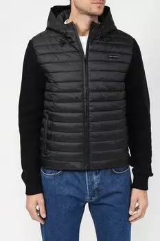 Хлопковый с капюшоном комбинированный PEPE JEANS