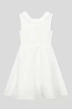 Хлопковый сарафан с добавлением льна Silver Spoon Ceremony