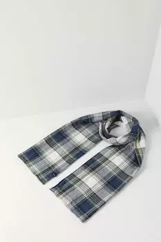 Хлопковый шарф в клетку LERROS