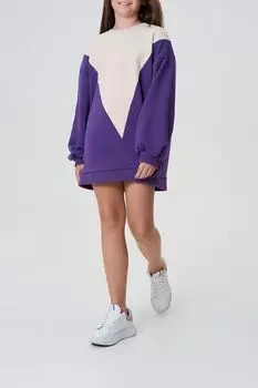 Хлопковый свитшот оверсайз Choupette