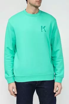 Хлопковый свитшот с логотипом Karl Lagerfeld