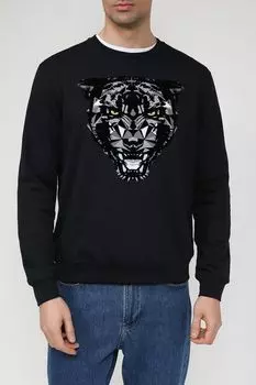 Хлопковый свитшот с принтом Antony Morato