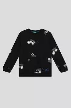 Хлопковый свитшот с принтом Benetton