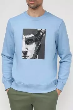 Хлопковый свитшот с принтом D.Molina