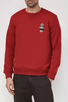 Хлопковый свитшот с принтом D.Molina