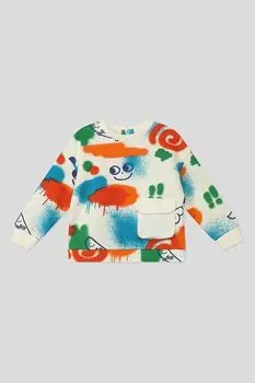 Хлопковый свитшот с принтом Fagottino