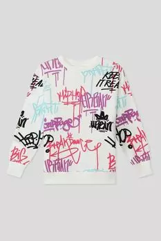 Хлопковый свитшот с принтом GIOCO