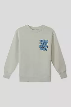 Хлопковый свитшот с принтом GIOCO