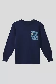 Хлопковый свитшот с принтом GIOCO