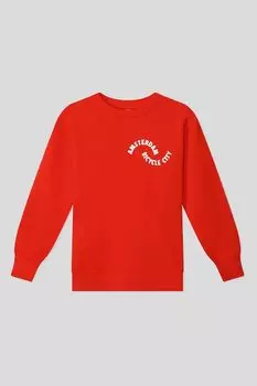 Хлопковый свитшот с принтом GIOCO