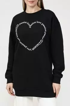 Хлопковый свитшот с принтом Guess