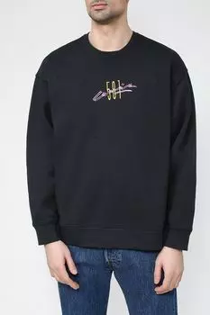 Хлопковый свитшот с принтом LEVI'S