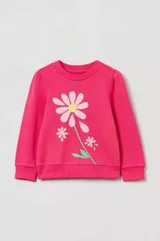 Хлопковый свитшот с принтом OVS