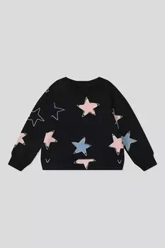 Хлопковый свитшот с принтом OVS